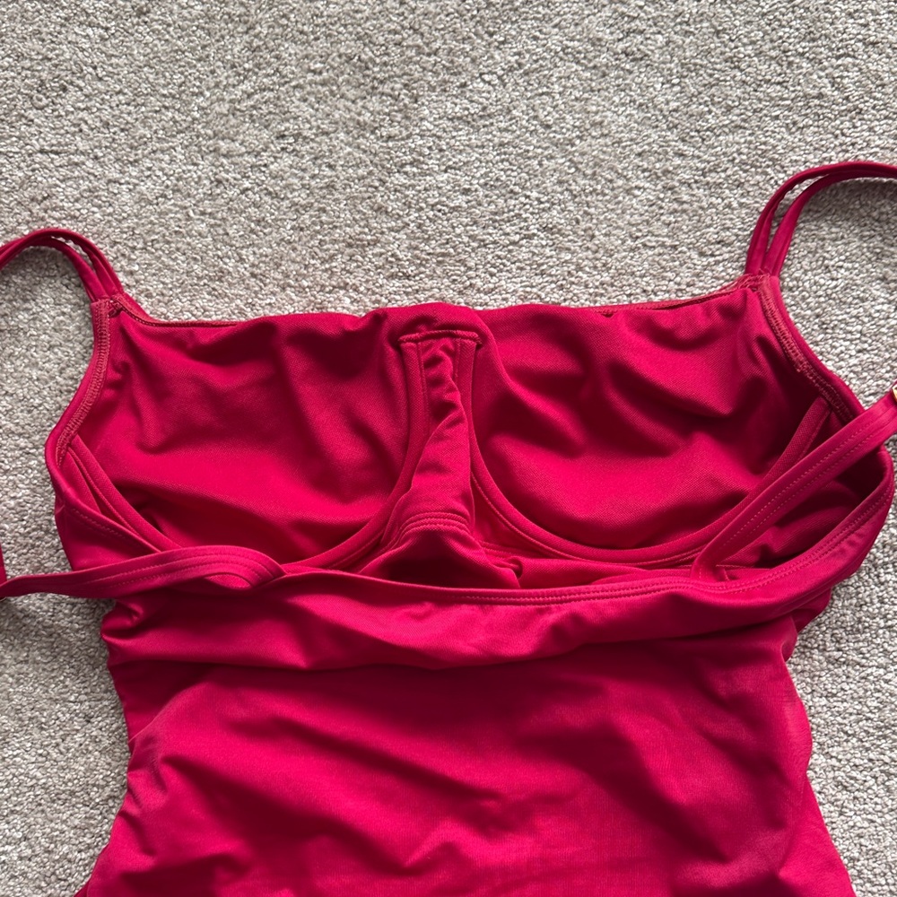 Bleu Rod Beattie Red One Piece Swimsuit - Picture 3 of 3